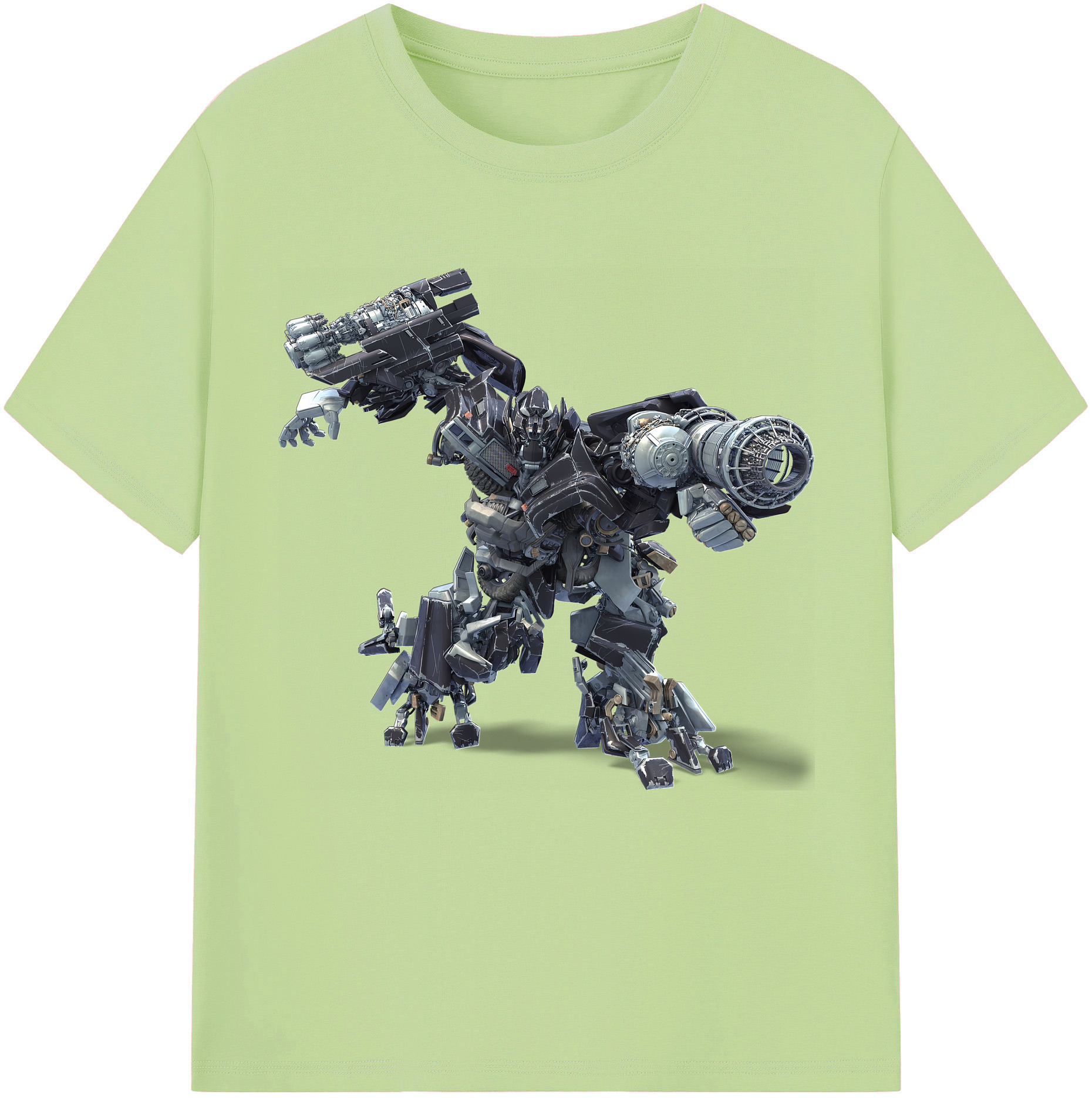 （画像用） Transformers トランスフォーマー 綿100％半袖Tシャツ（フロントプリント）